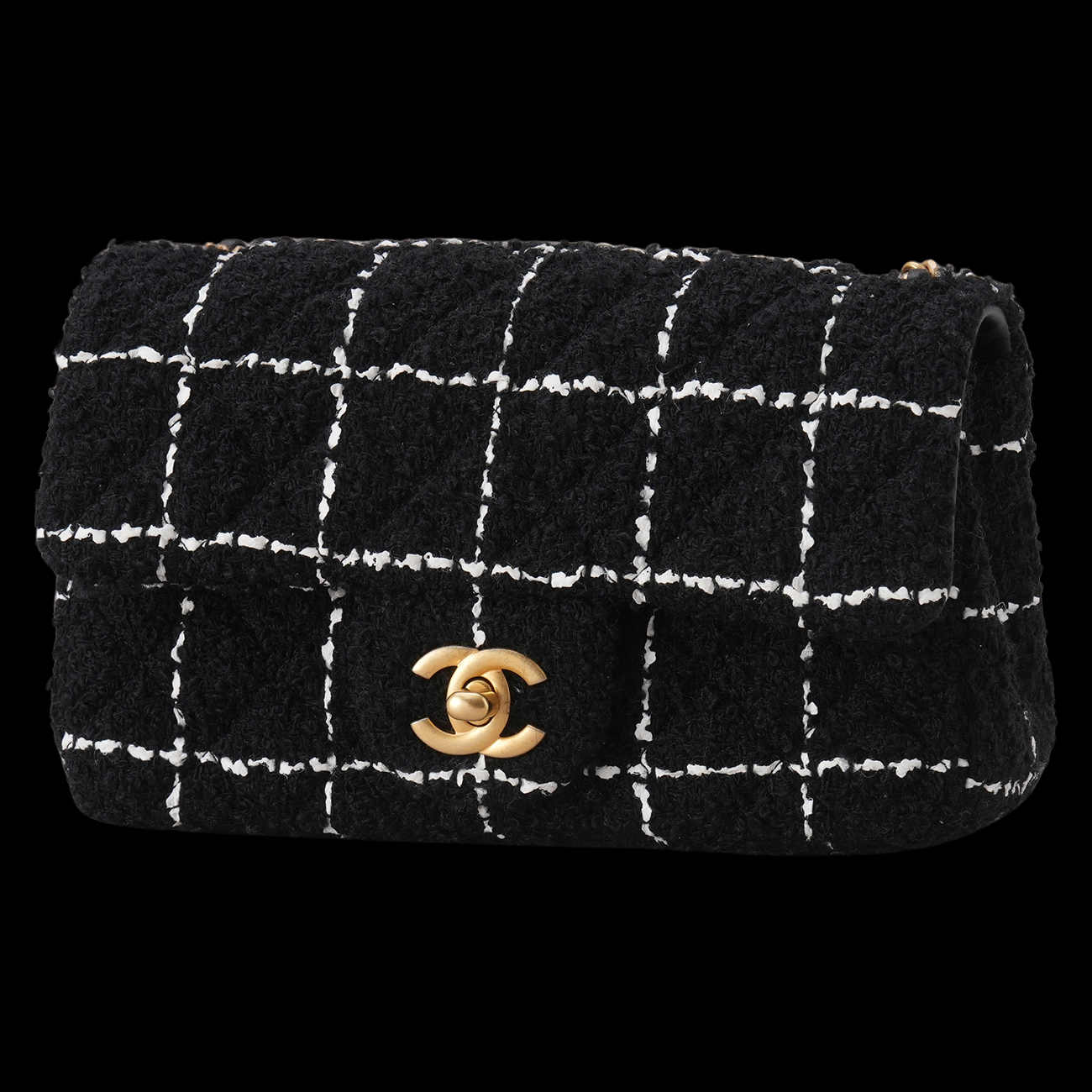 CHANEL(USED)샤넬 시즌 클래식 뉴미니 골든볼 크로스백