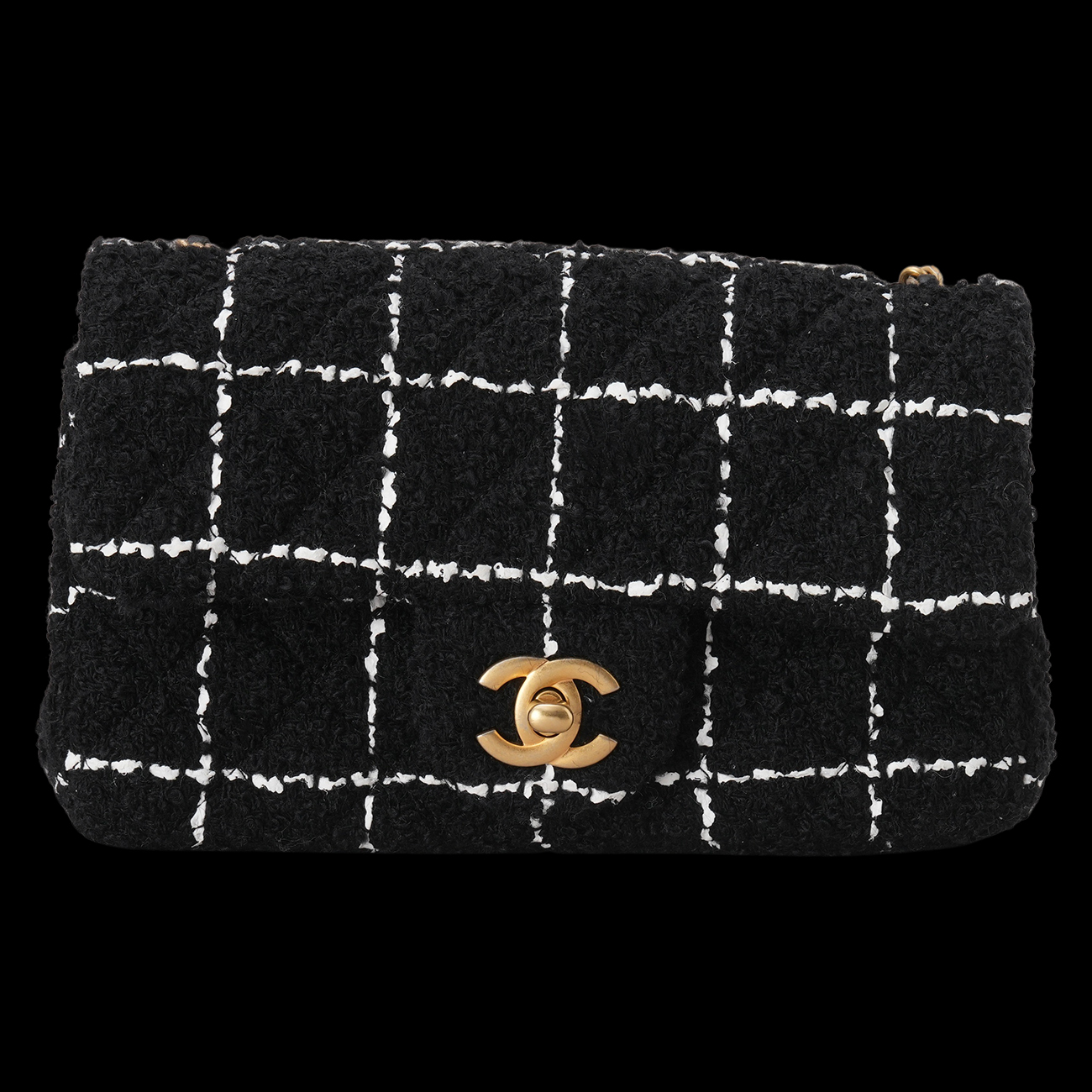 CHANEL(USED)샤넬 시즌 클래식 뉴미니 골든볼 크로스백
