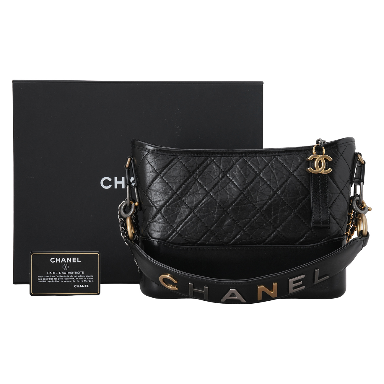 CHANEL(USED)샤넬 가브리엘 호보 뉴미듐 & 스트랩