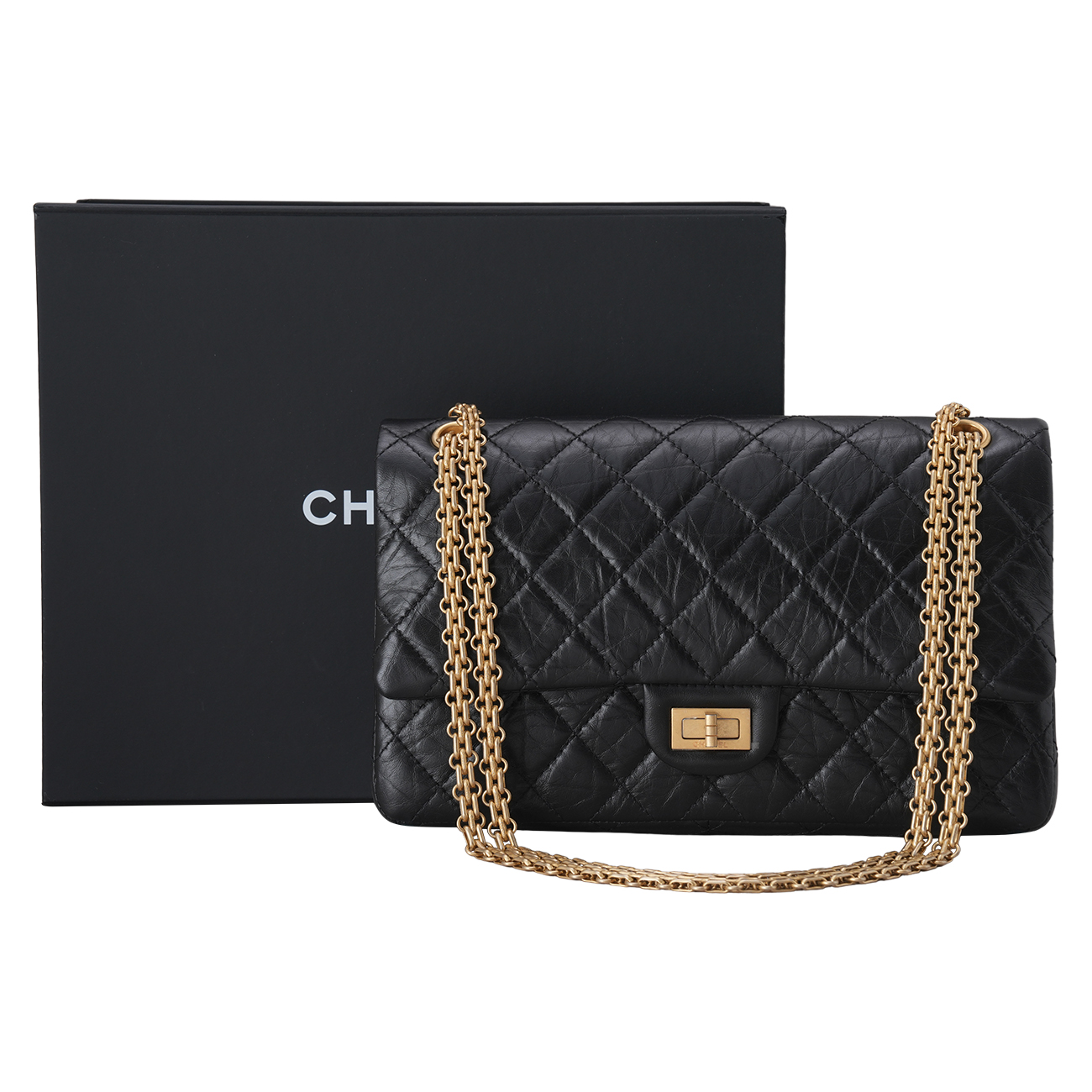 CHANEL(USED)샤넬 A37587 2.55 빈티지 28 플랩백