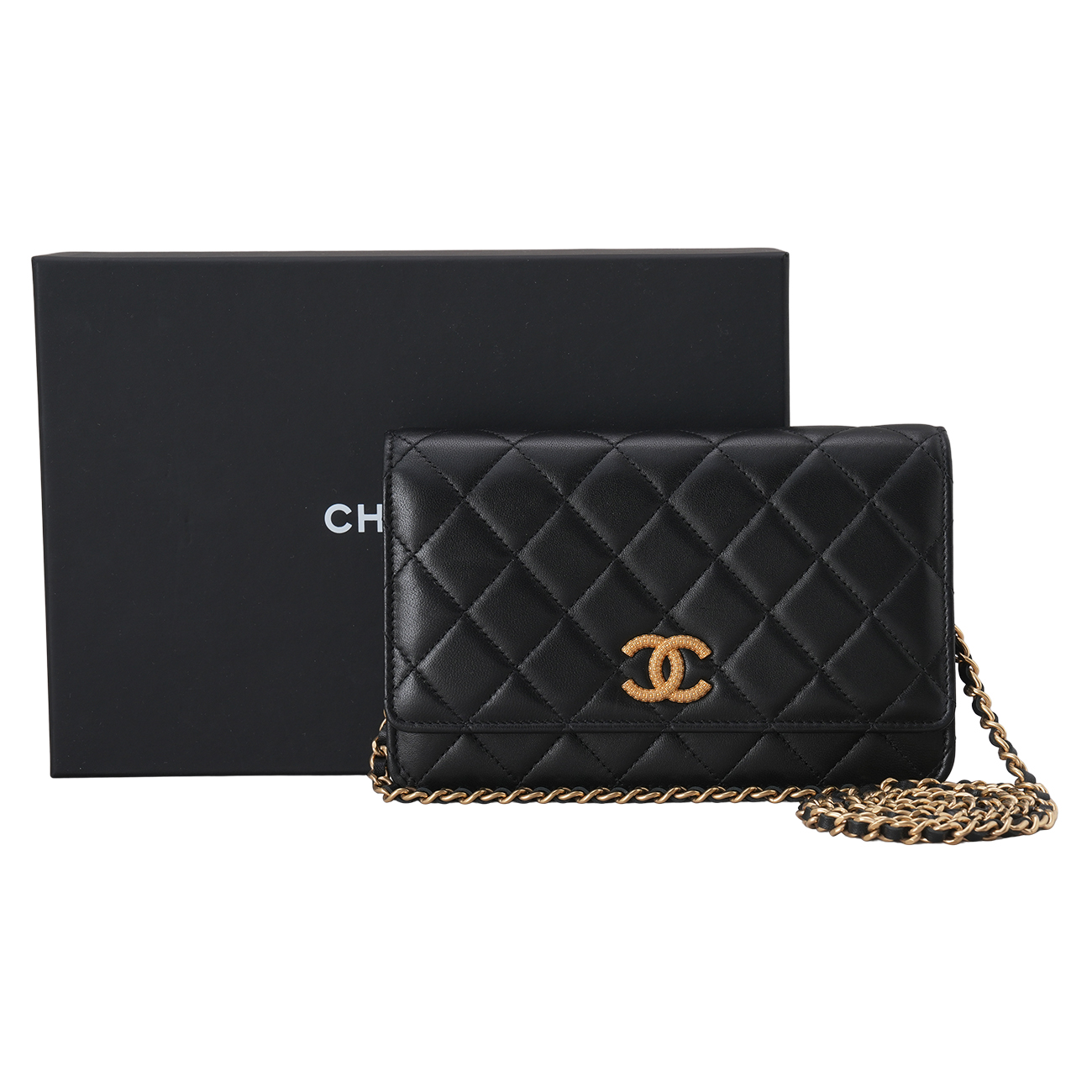 CHANEL(USED)샤넬 AP3405 시즌 클래식 램스킨 WOC