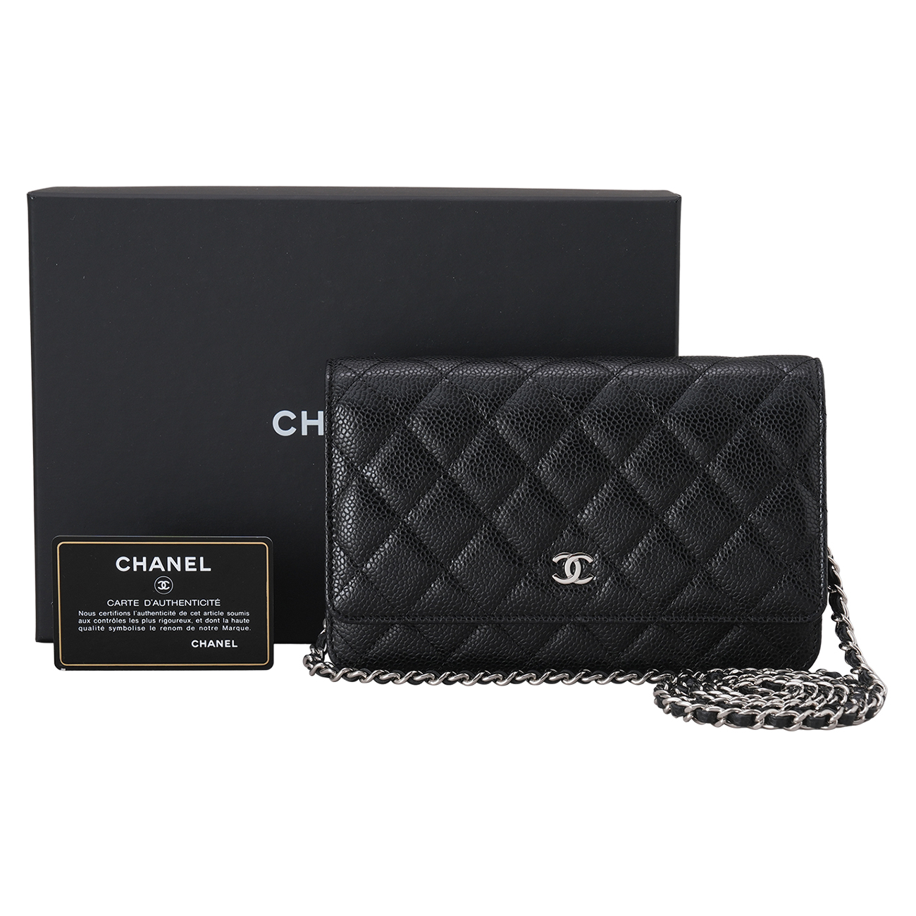 CHANEL(USED)샤넬 캐비어 클래식 WOC