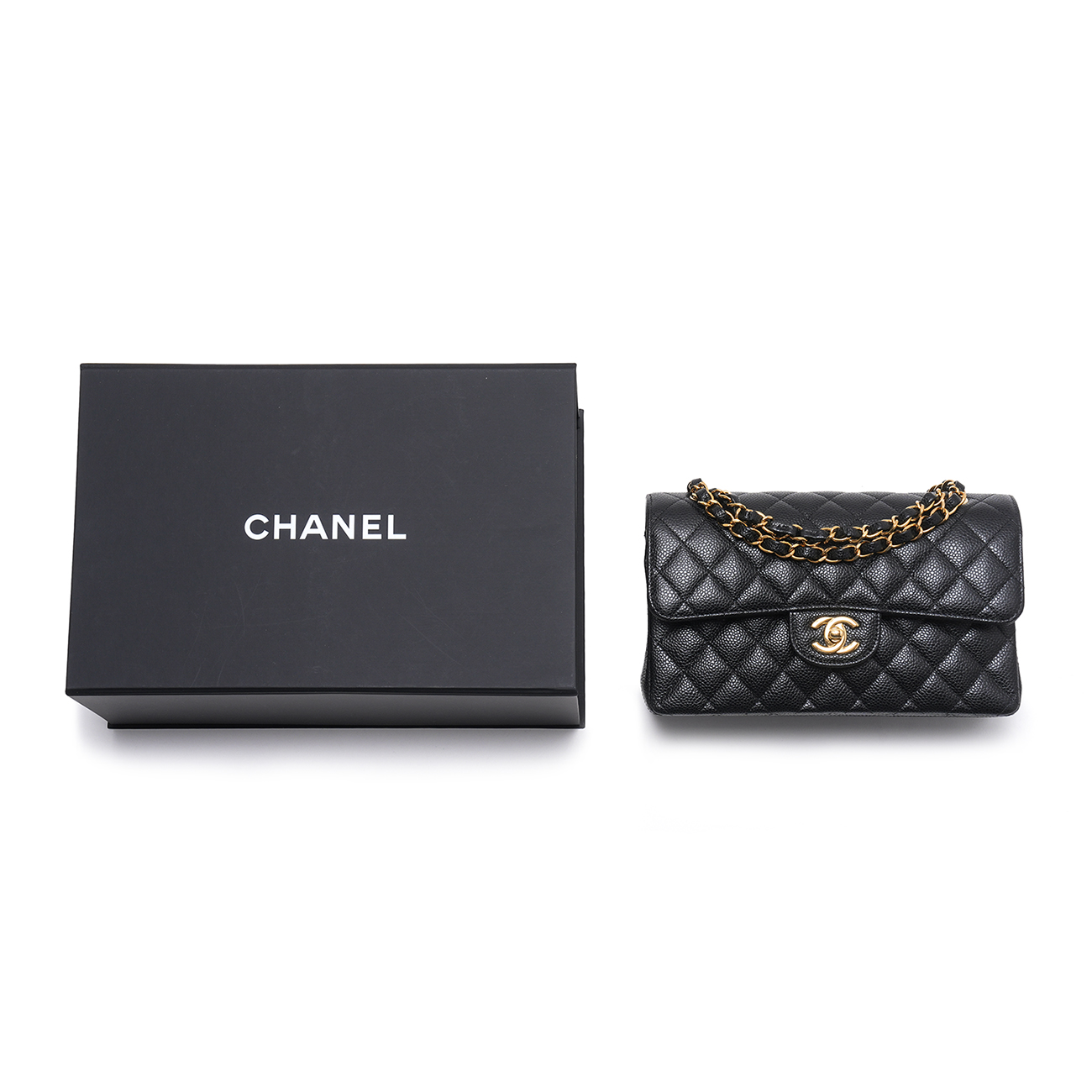 CHANEL(USED)샤넬 캐비어 클래식 스몰