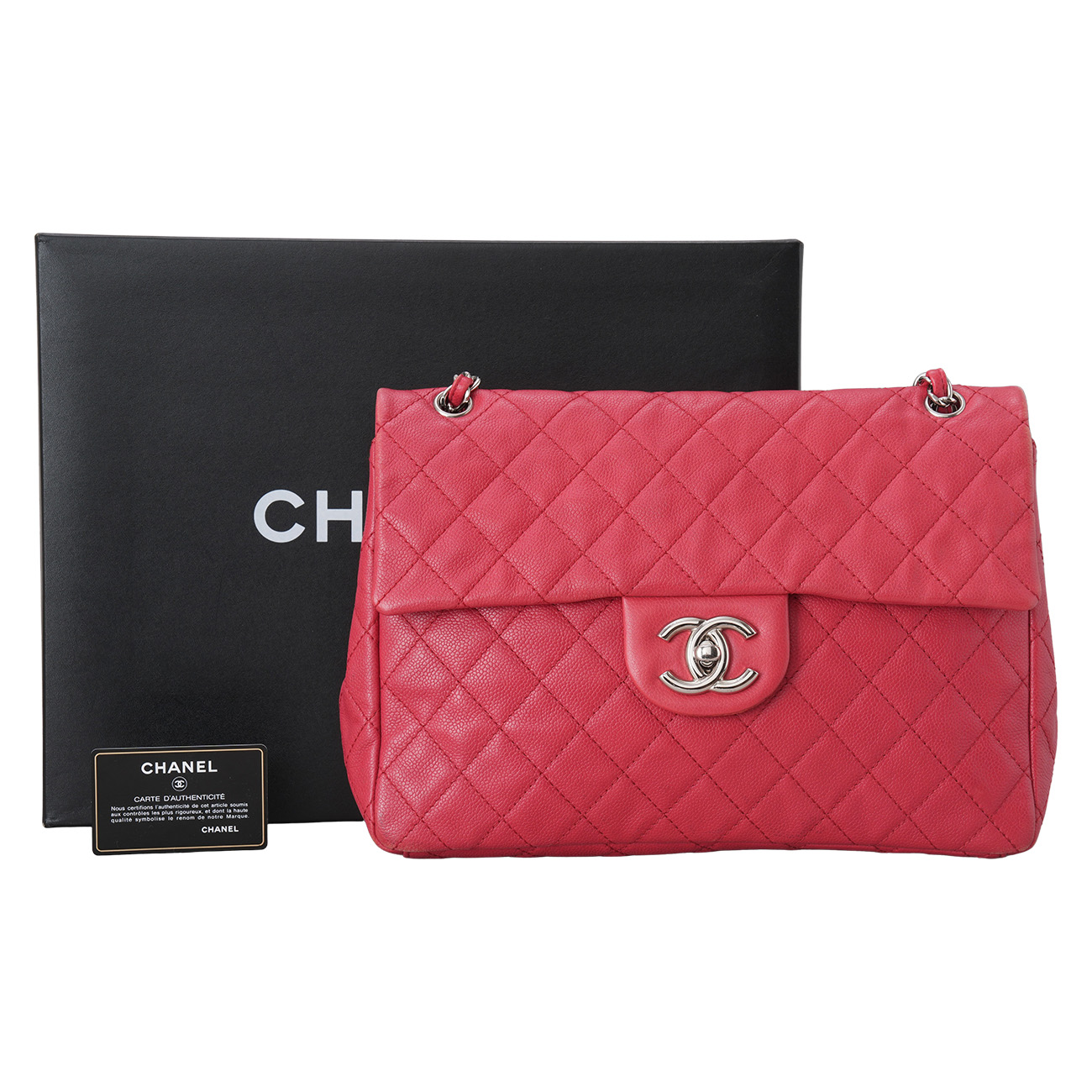 CHANEL(USED)샤넬 시즌 캐비어 체인백