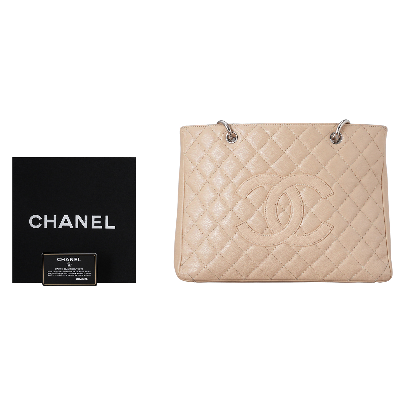 CHANEL(USED)샤넬 캐비어 그랜드샤핑