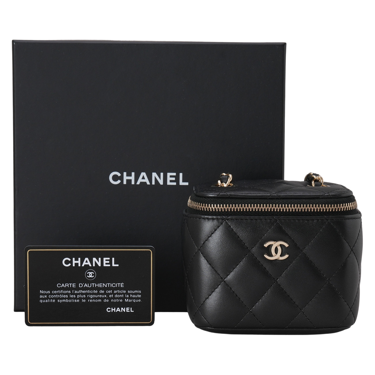 CHANEL(USED)샤넬 베니티 미니 체인 크로스백