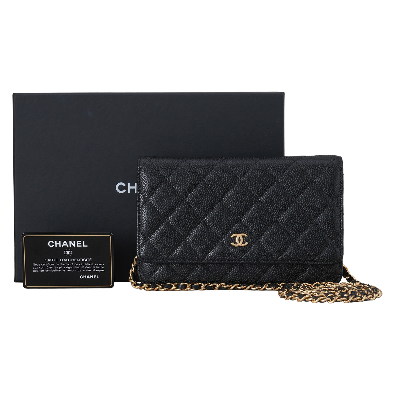 CHANEL(USED)샤넬 캐비어 클래식 WOC