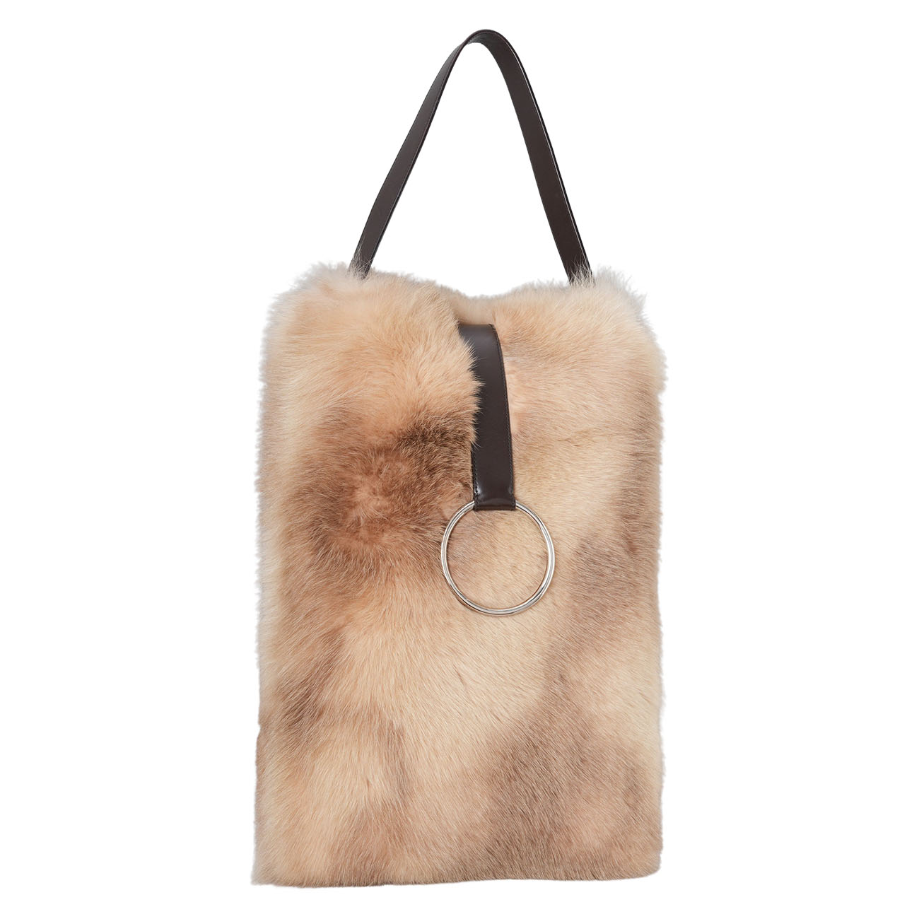 DOLCE & GABBANA(USED)돌체엔가바나 시어링 숄더백