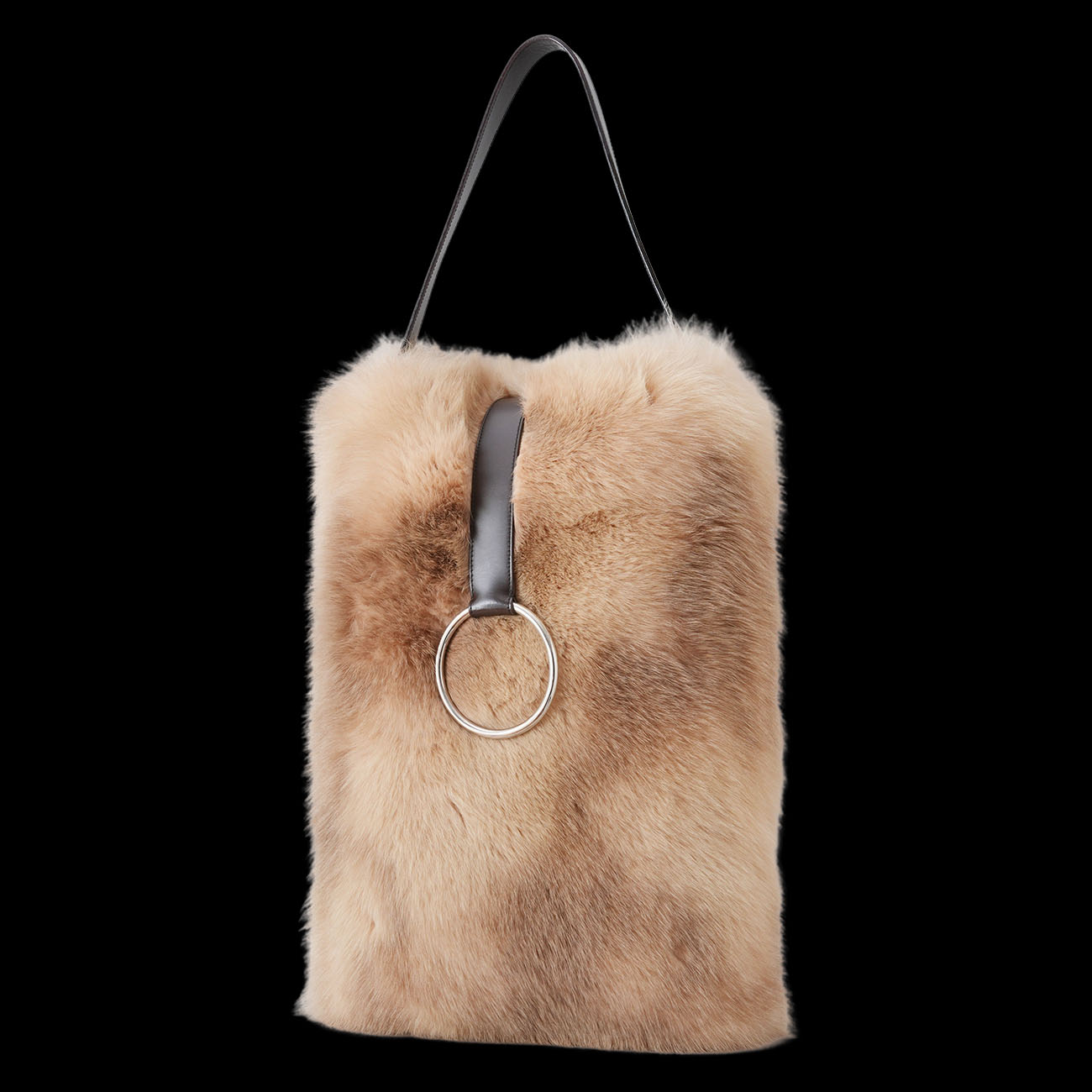 DOLCE & GABBANA(USED)돌체엔가바나 시어링 숄더백