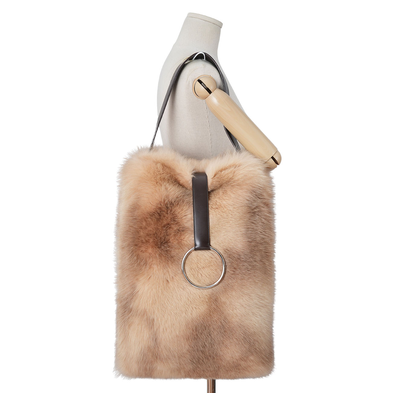 DOLCE & GABBANA(USED)돌체엔가바나 시어링 숄더백