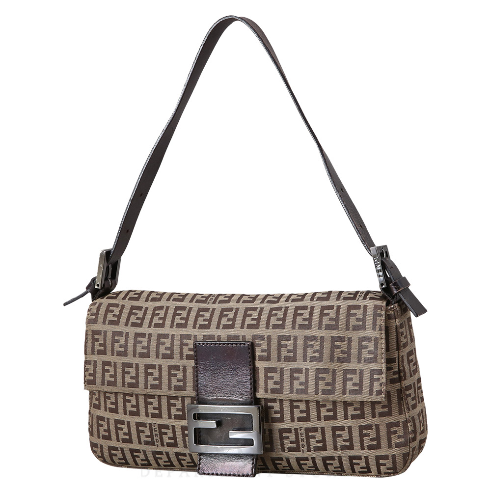 FENDI(USED)펜디 FF 쥬카 바게트 숄더백