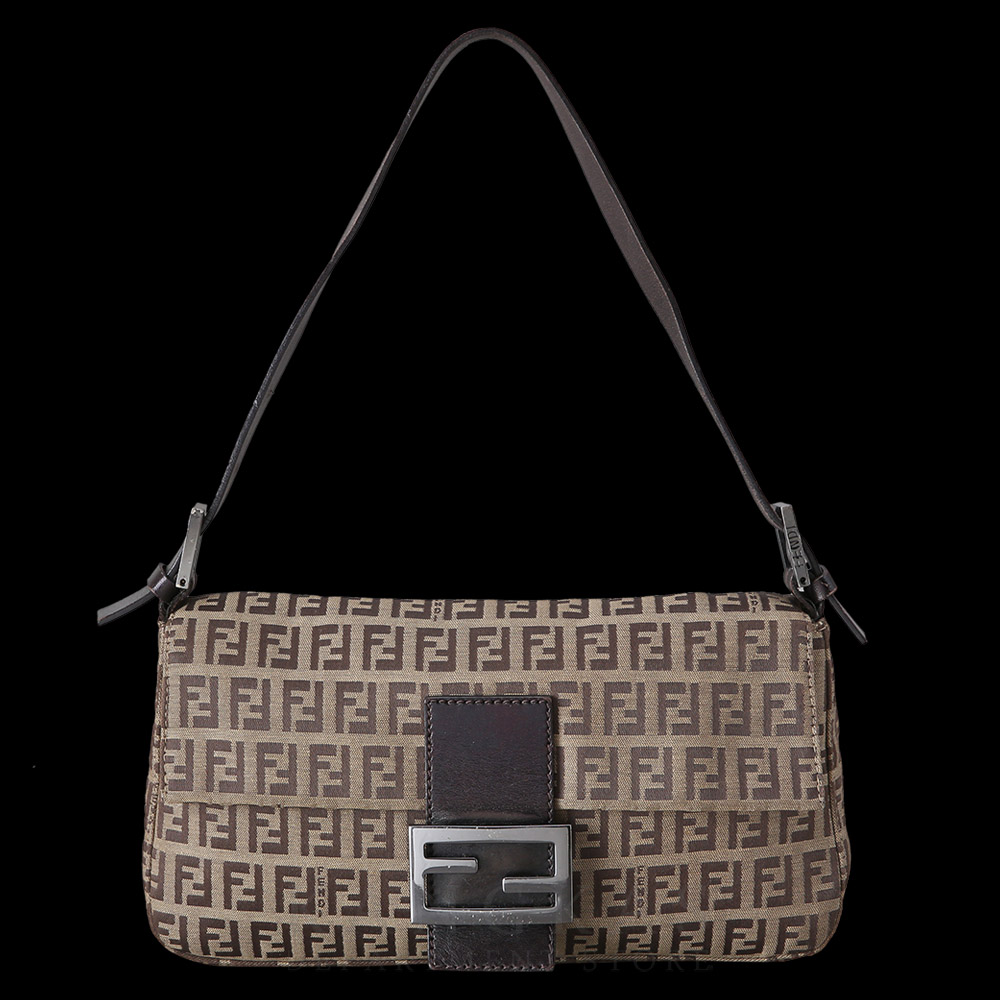 FENDI(USED)펜디 FF 쥬카 바게트 숄더백