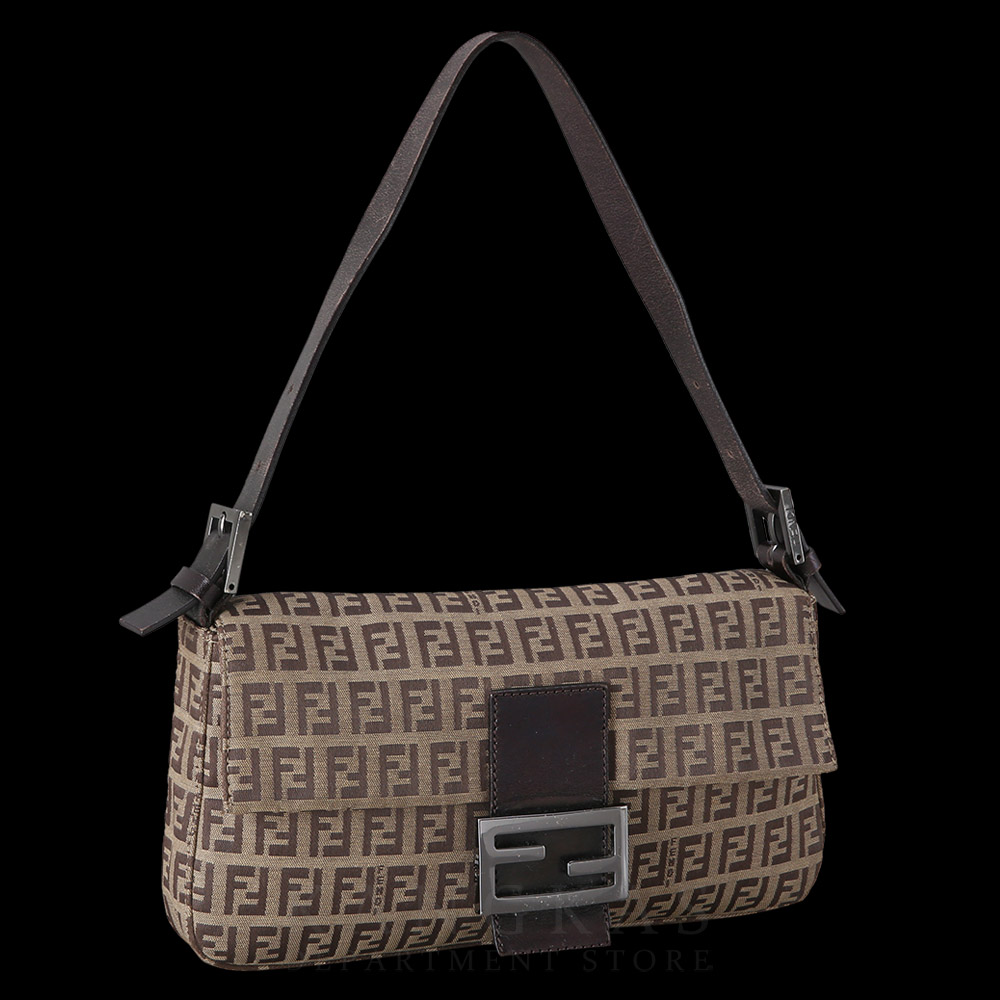 FENDI(USED)펜디 FF 쥬카 바게트 숄더백