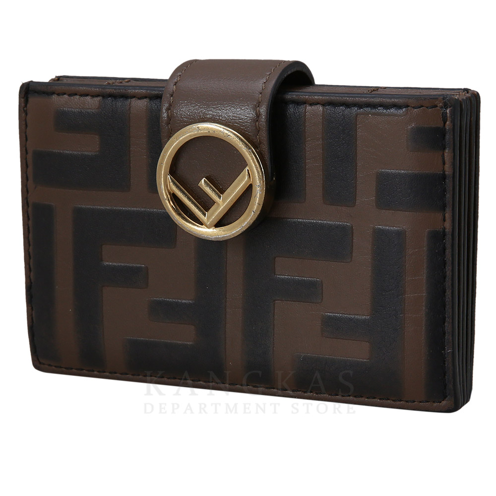 FENDI(USED)펜디 8M0301 FF로고 아코디언 카드지갑