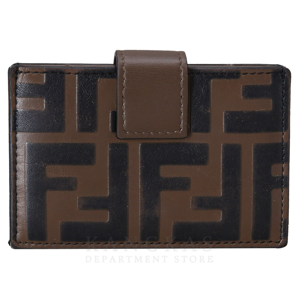 FENDI(USED)펜디 8M0301 FF로고 아코디언 카드지갑