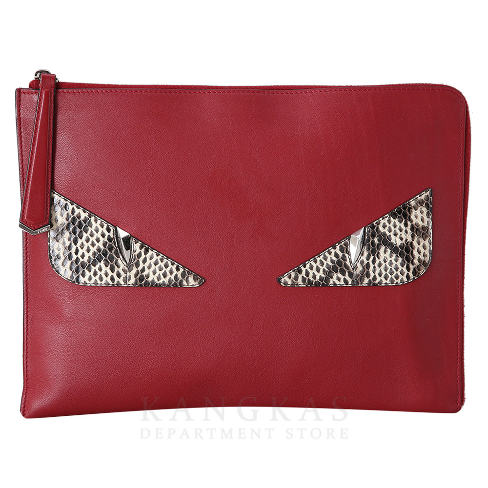 FENDI(USED)펜디 몬스터 클러치 백