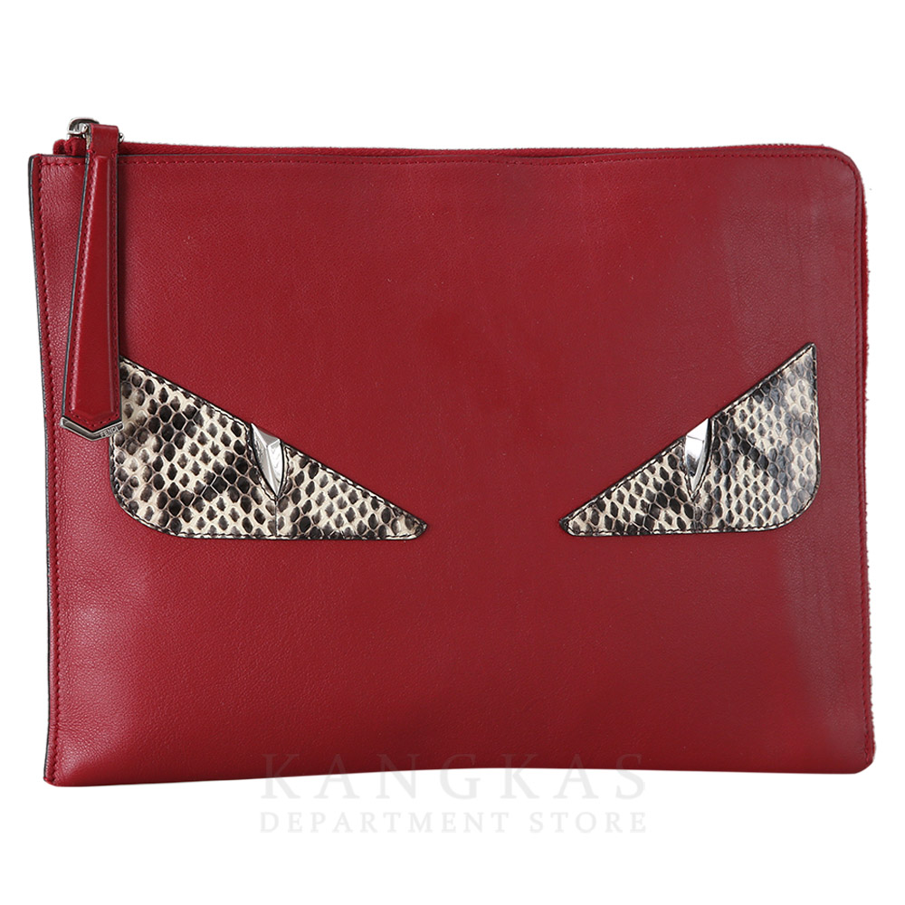 FENDI(USED)펜디 몬스터 클러치 백
