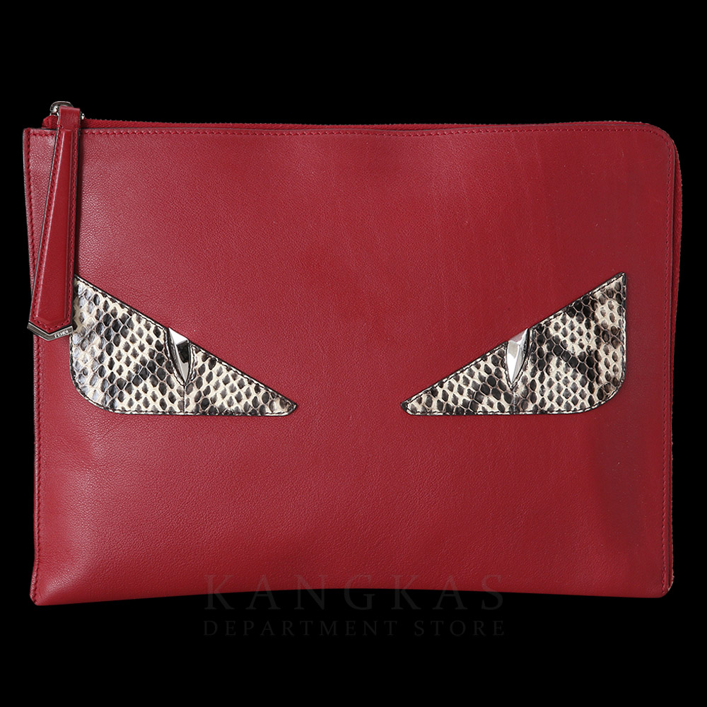 FENDI(USED)펜디 몬스터 클러치 백