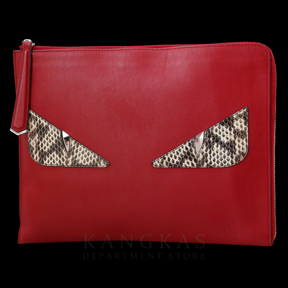 FENDI(USED)펜디 몬스터 클러치 백