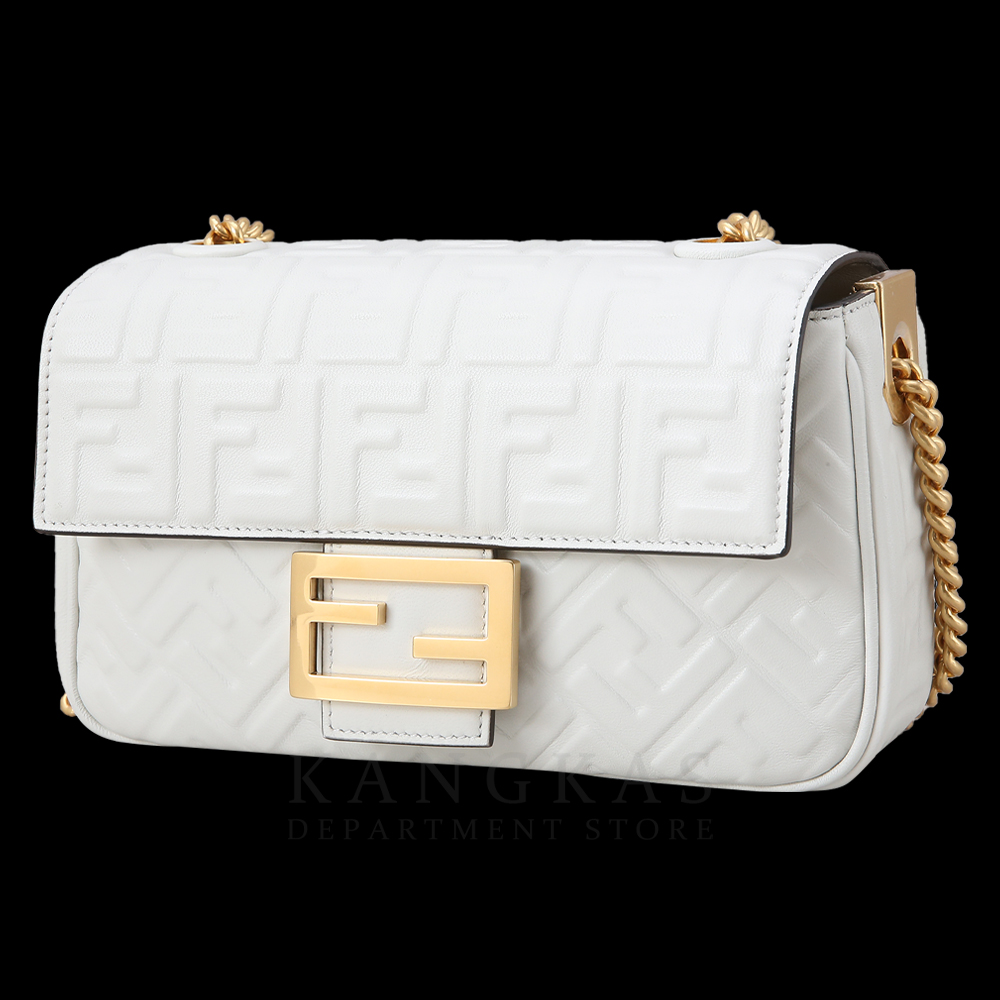 FENDI(USED)펜디 바게트 체인 미디백