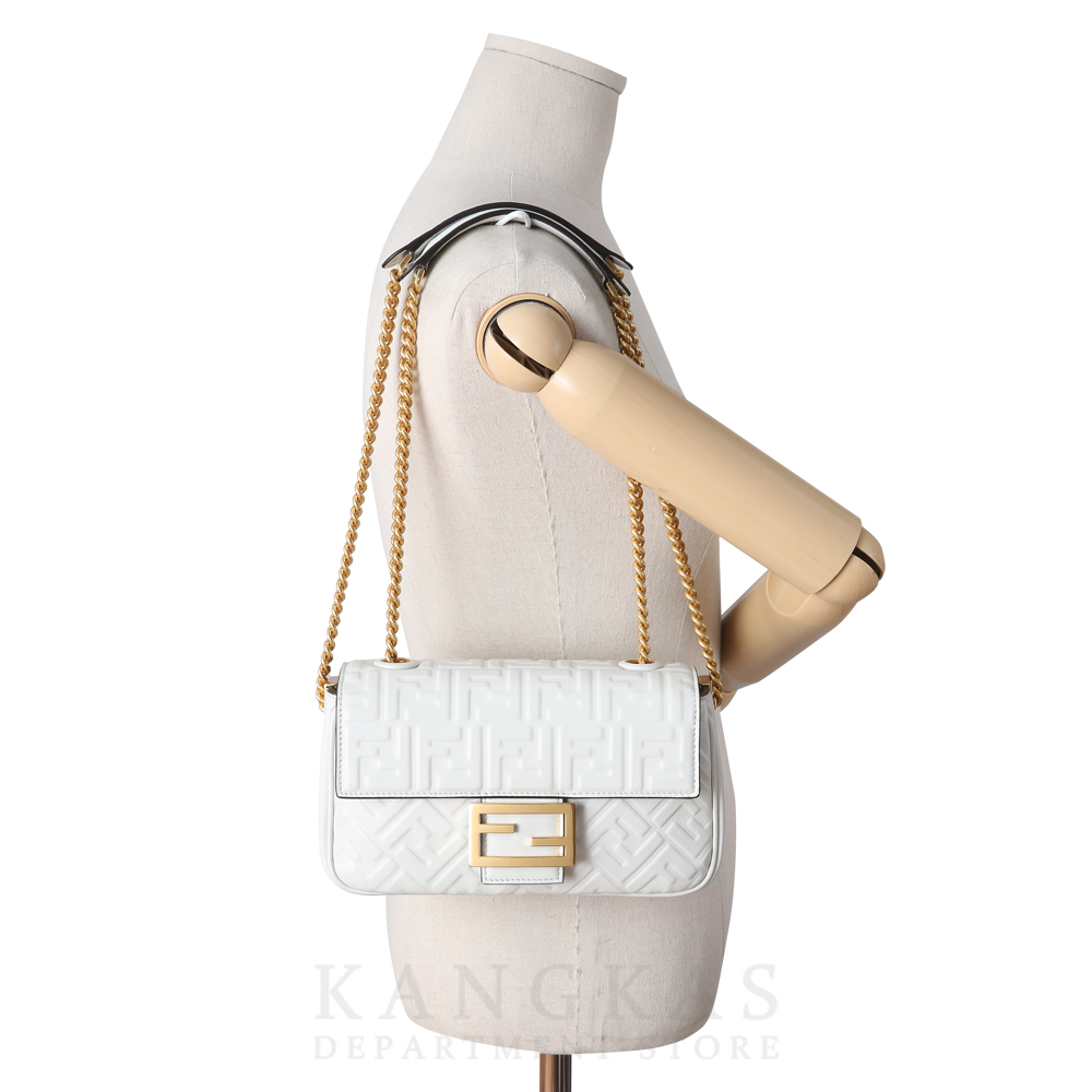 FENDI(USED)펜디 바게트 체인 미디백