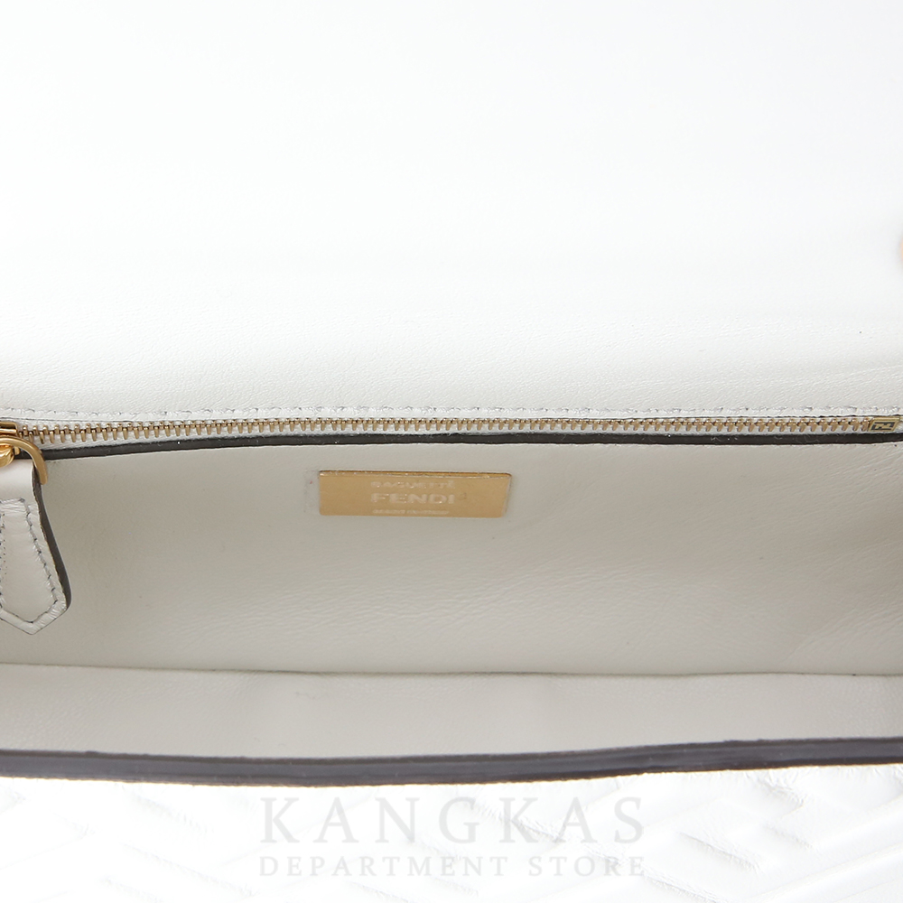 FENDI(USED)펜디 바게트 체인 미디백