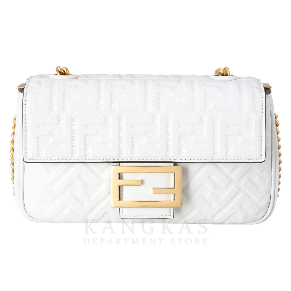 FENDI(USED)펜디 바게트 체인 미디백