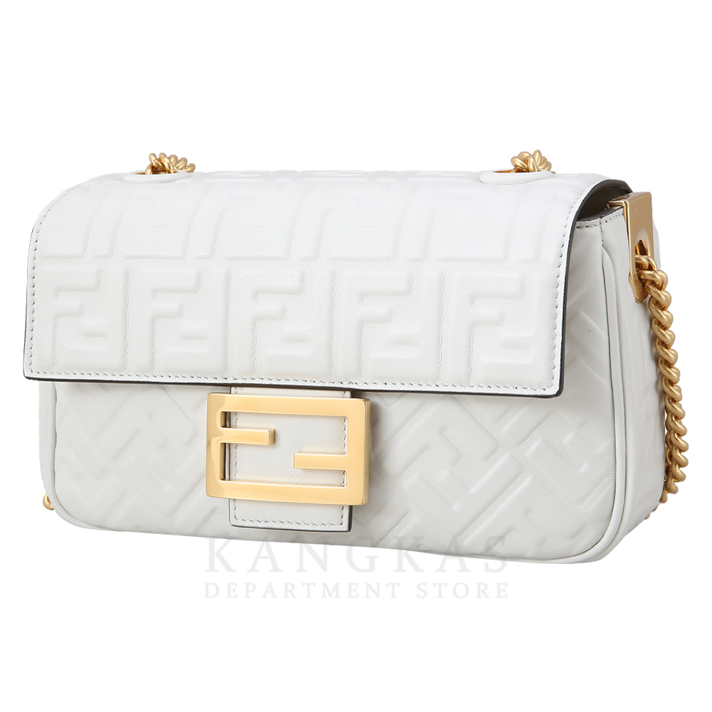 FENDI(USED)펜디 바게트 체인 미디백