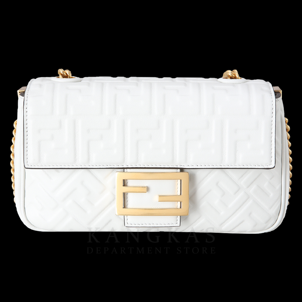 FENDI(USED)펜디 바게트 체인 미디백