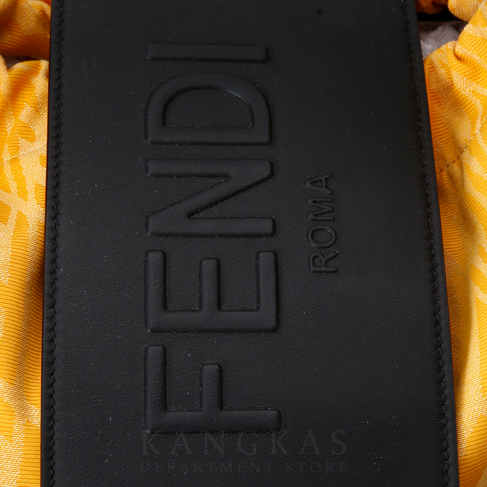 FENDI(USED)펜디 7VZ056 FF로고 패치 자카드 백팩