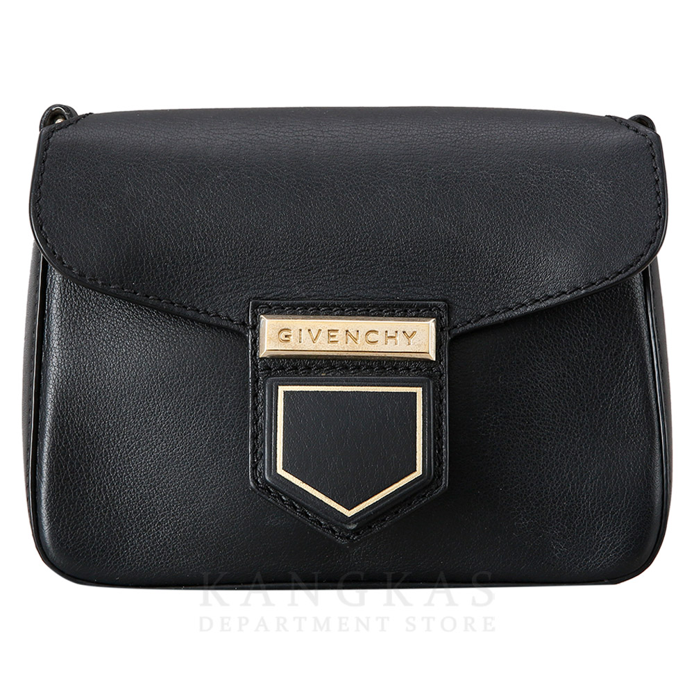GIVENCHY(USED)지방시 로고 플랩 크로스백