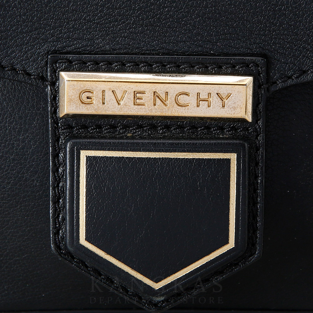 GIVENCHY(USED)지방시 로고 플랩 크로스백