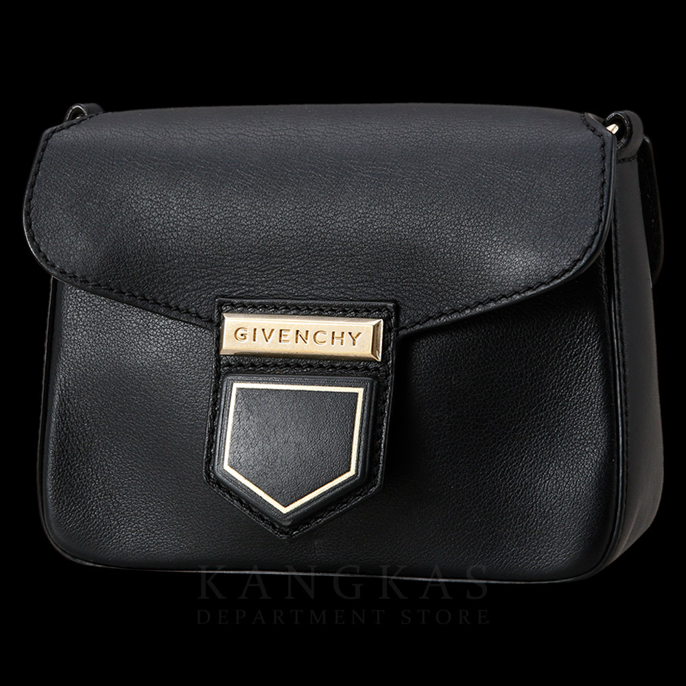 GIVENCHY(USED)지방시 로고 플랩 크로스백