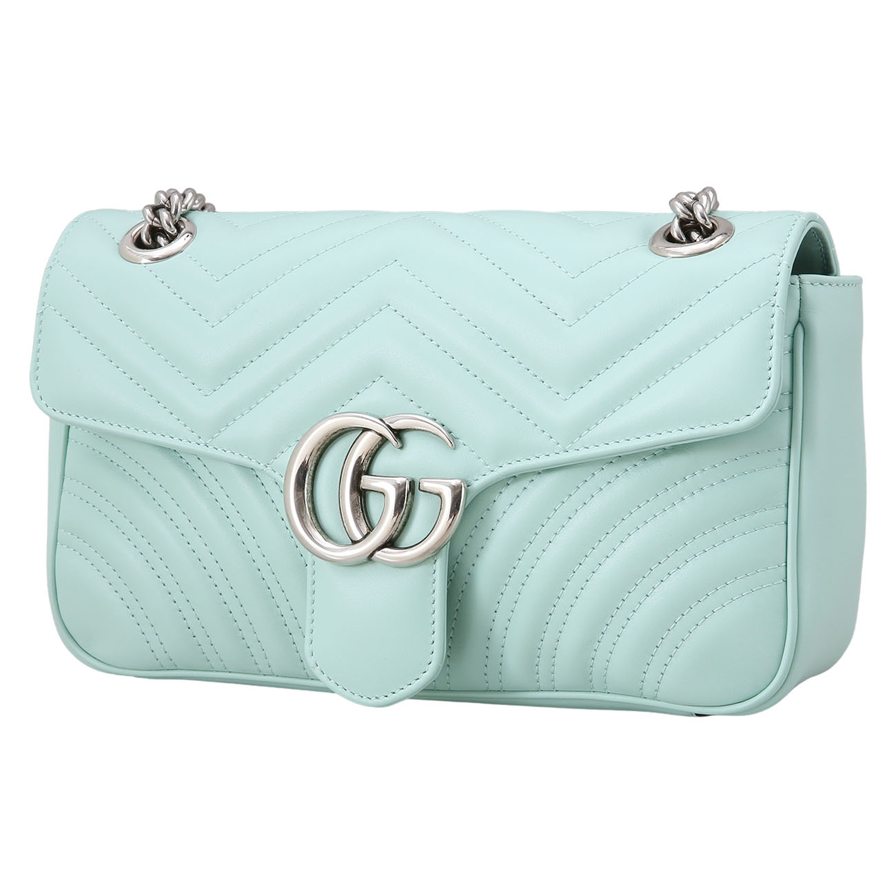 GUCCI(USED)구찌 443497 GG마몽 마틀라세 체인 숄더백