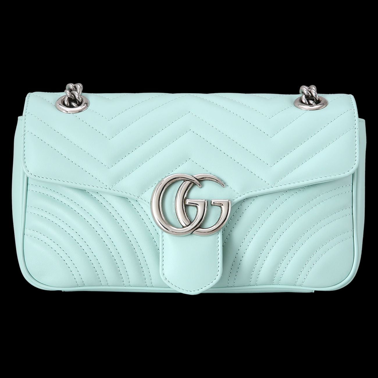 GUCCI(USED)구찌 443497 GG마몽 마틀라세 체인 숄더백