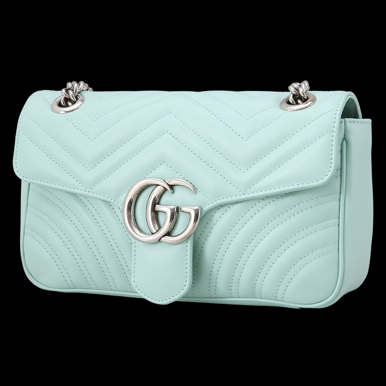 GUCCI(USED)구찌 443497 GG마몽 마틀라세 체인 숄더백