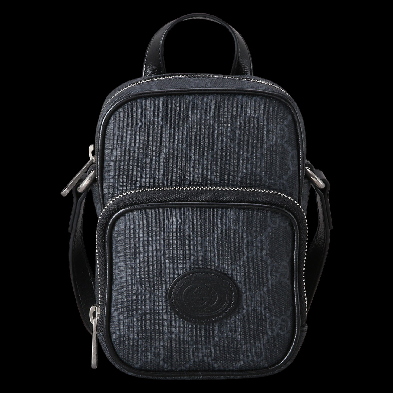 GUCCI(USED)구찌 672952 인터로킹 G 디테일 미니백
