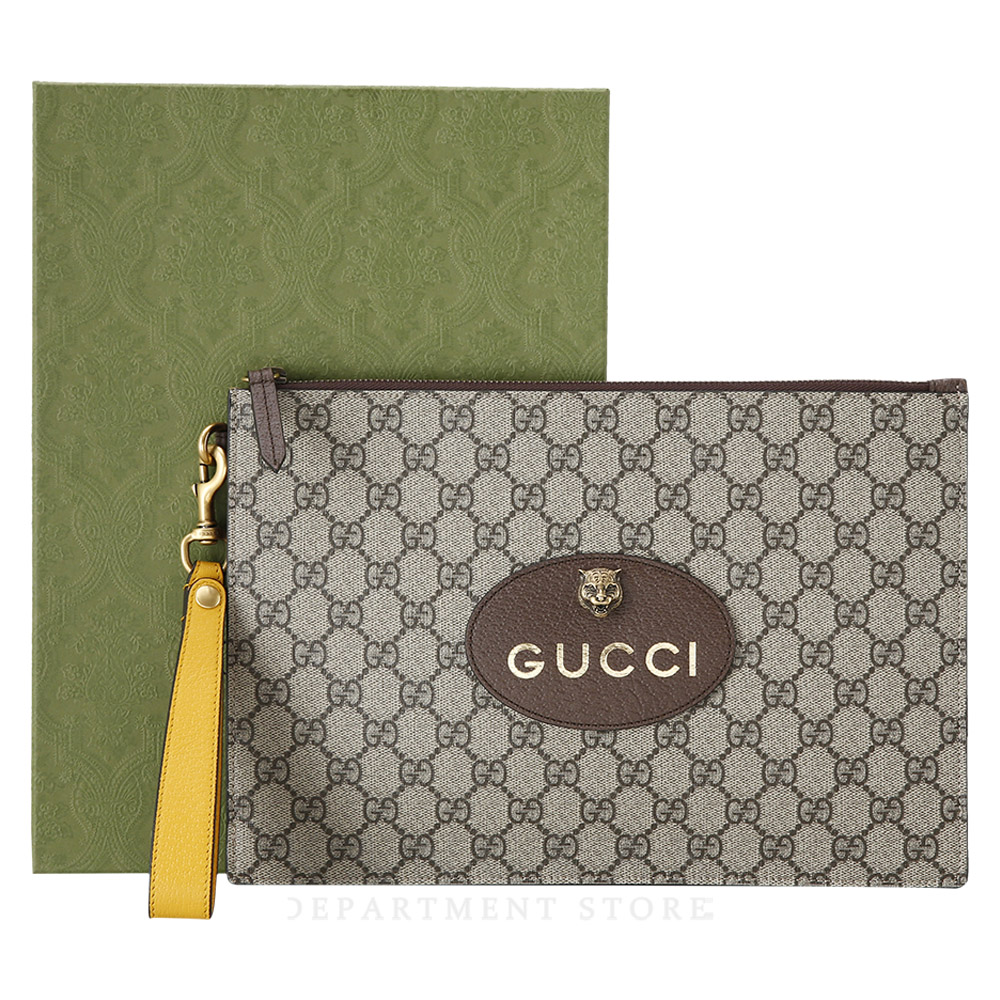 GUCCI(USED)구찌 473956 네오빈티지 GG수프림 클러치