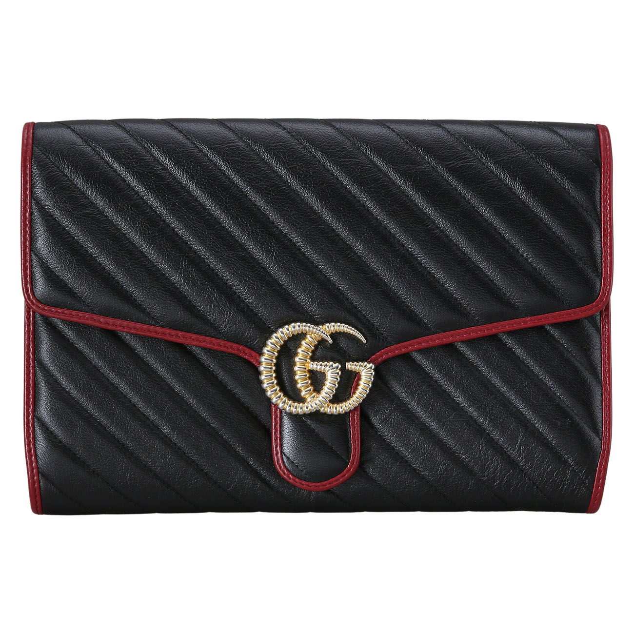 GUCCI(USED)구찌 498079 GG마몽 마틀라세 플랩 클러치