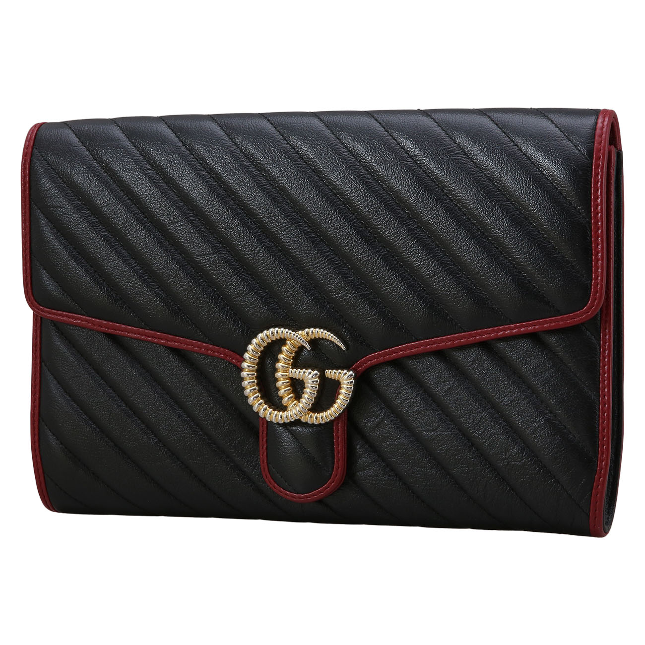 GUCCI(USED)구찌 498079 GG마몽 마틀라세 플랩 클러치