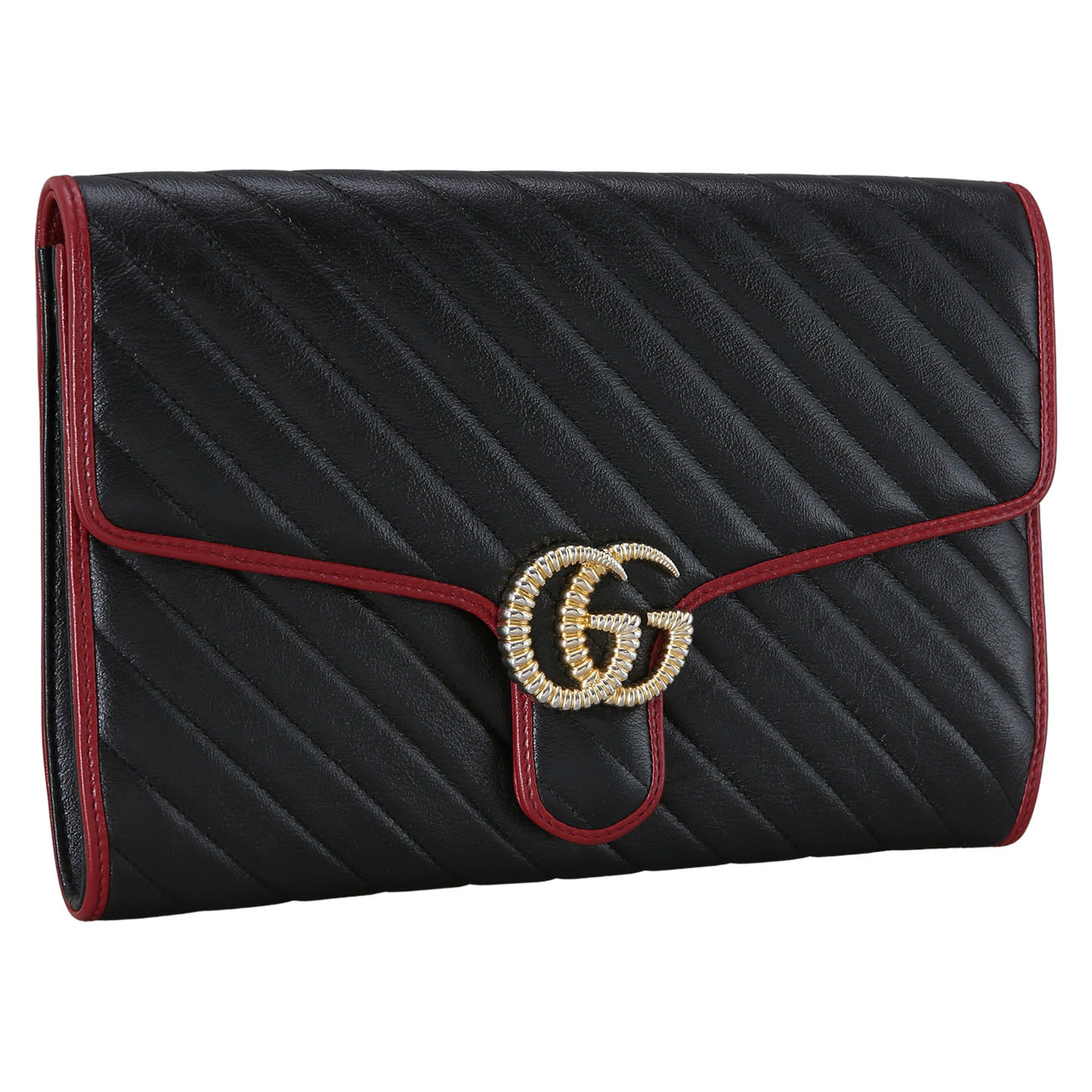 GUCCI(USED)구찌 498079 GG마몽 마틀라세 플랩 클러치