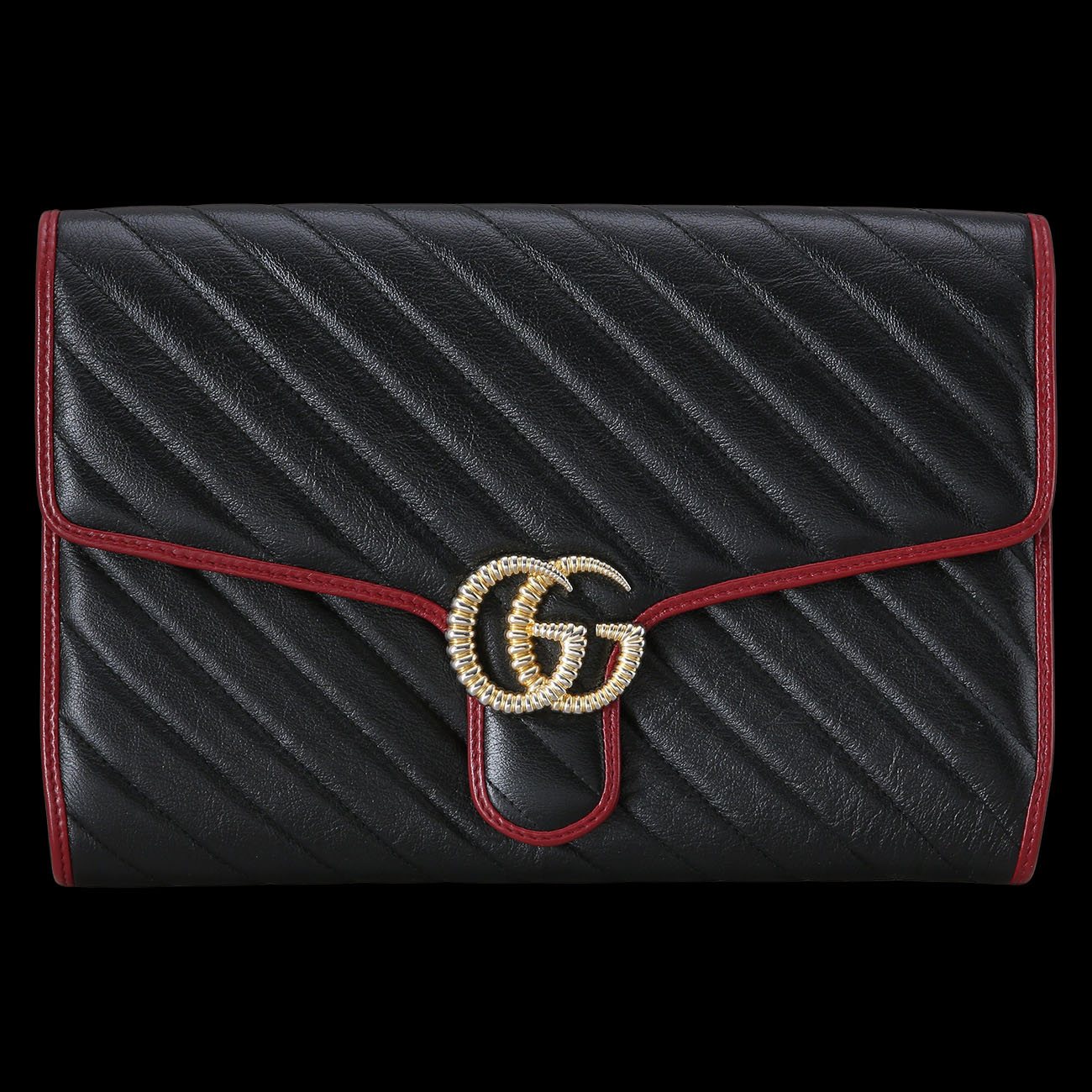 GUCCI(USED)구찌 498079 GG마몽 마틀라세 플랩 클러치