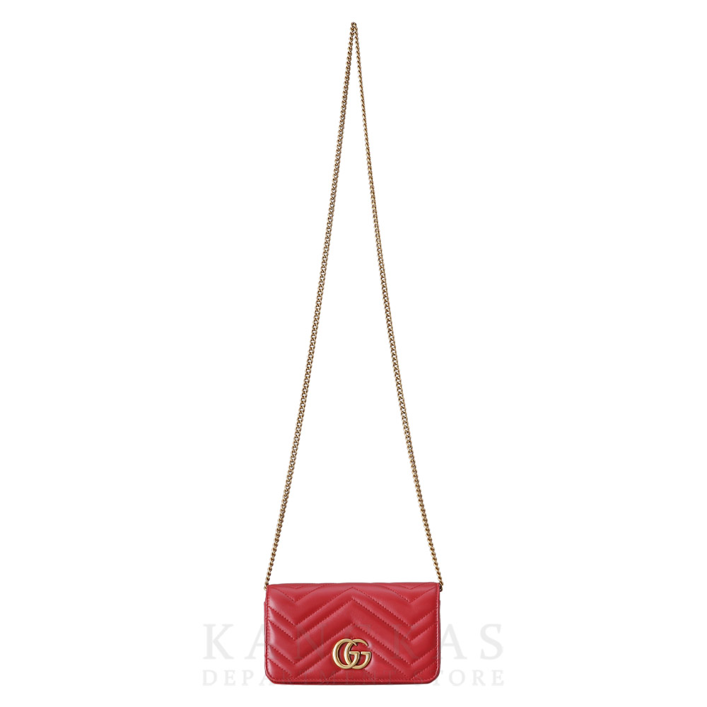 GUCCI(USED)구찌 488426 GG마몽 체인 크로스백