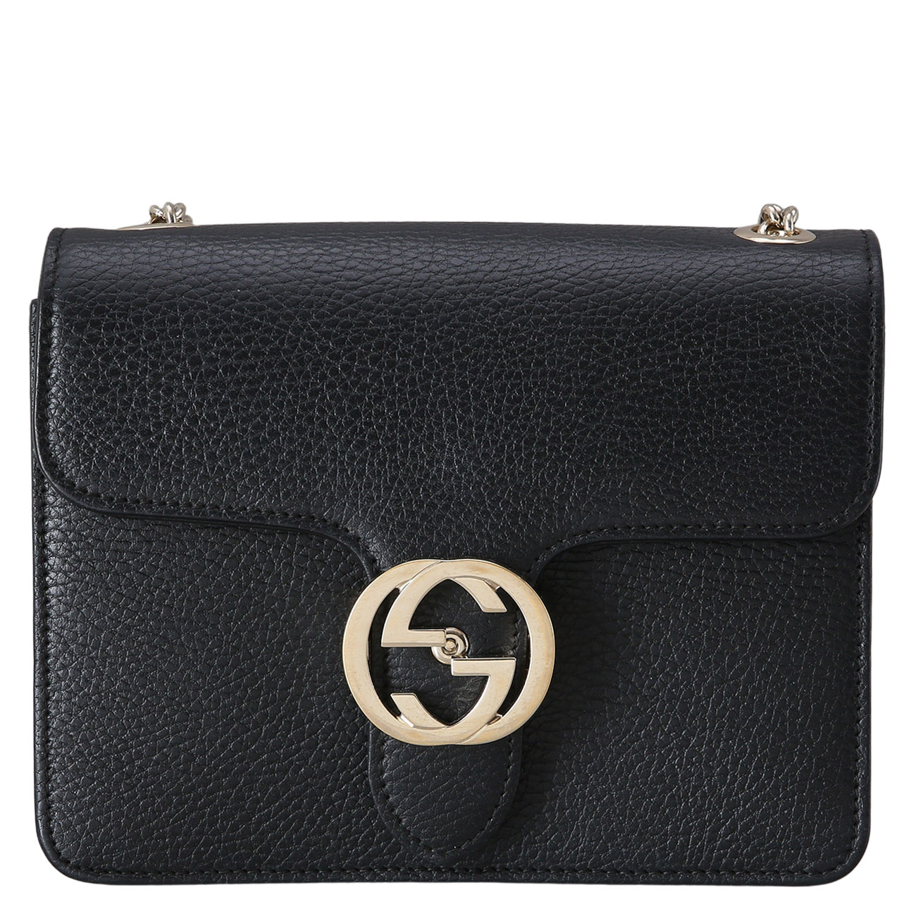GUCCI(USED)구찌 510304 인터로킹 체인 숄더백