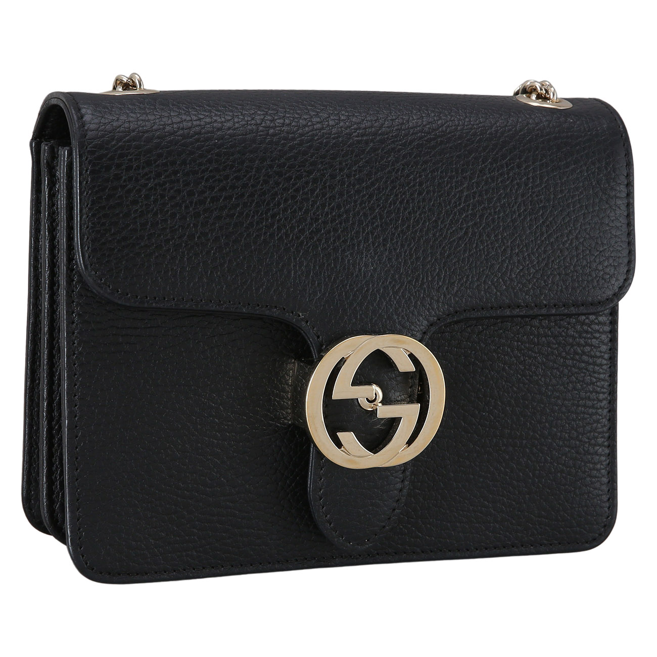 GUCCI(USED)구찌 510304 인터로킹 체인 숄더백