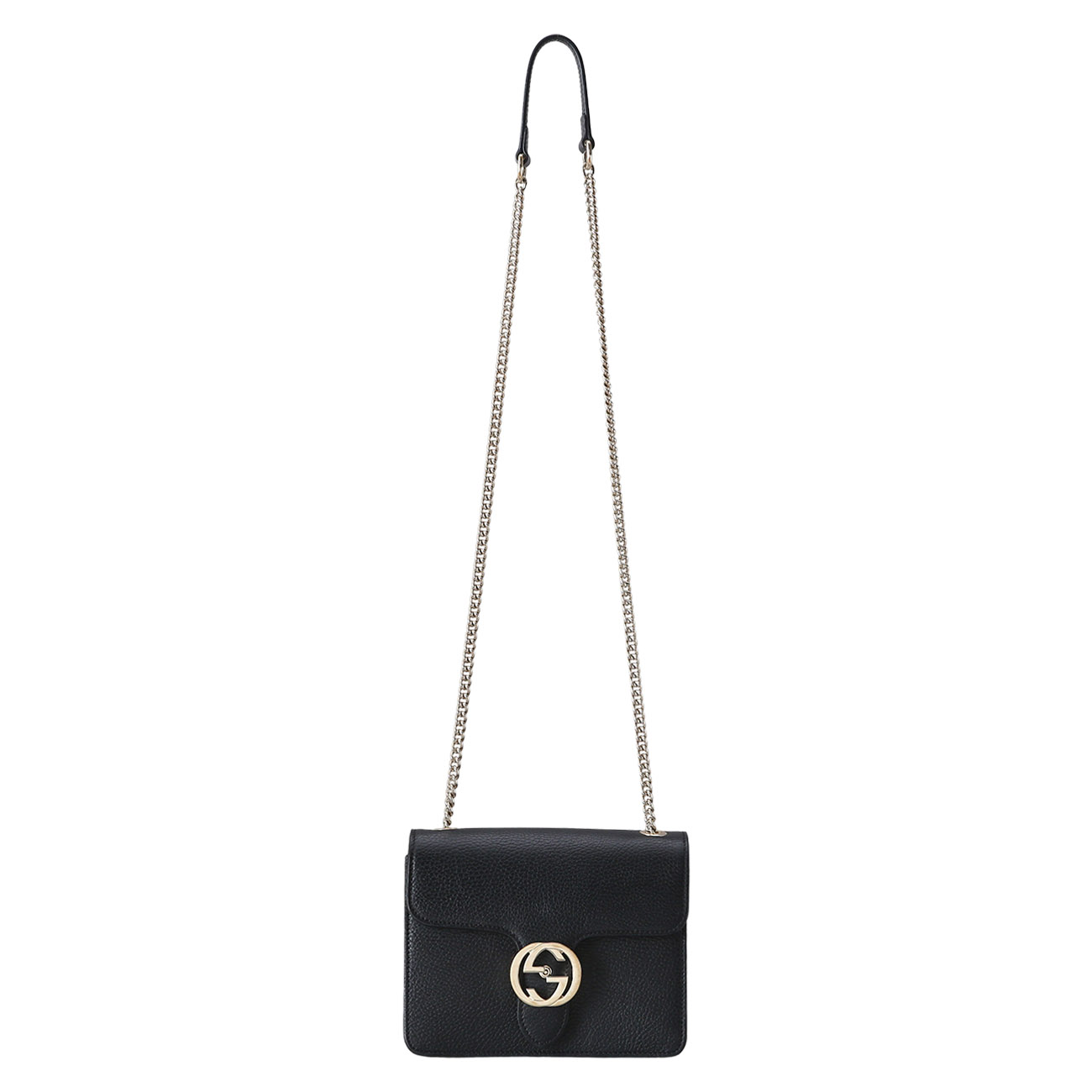 GUCCI(USED)구찌 510304 인터로킹 체인 숄더백