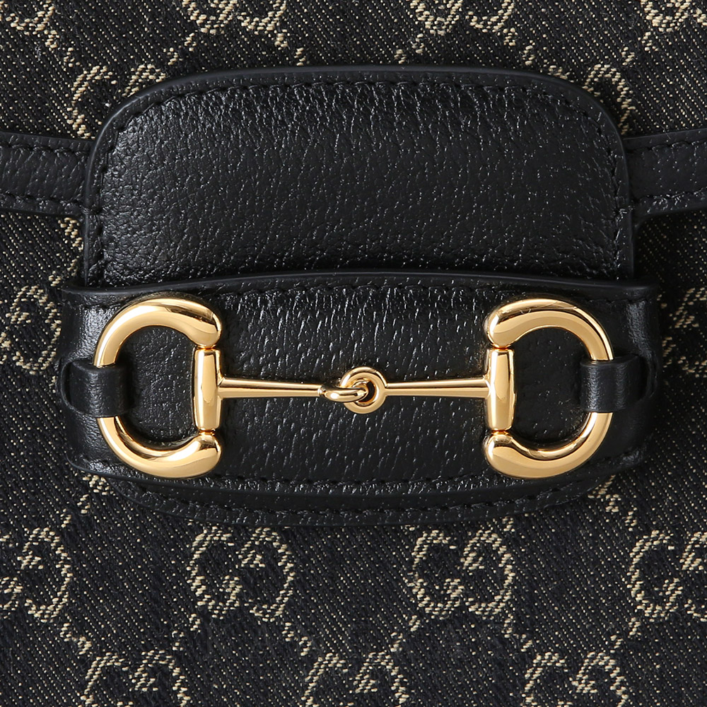 GUCCI(USED)구찌 602204 시즌 캔버스 홀스빗 1955 숄더백