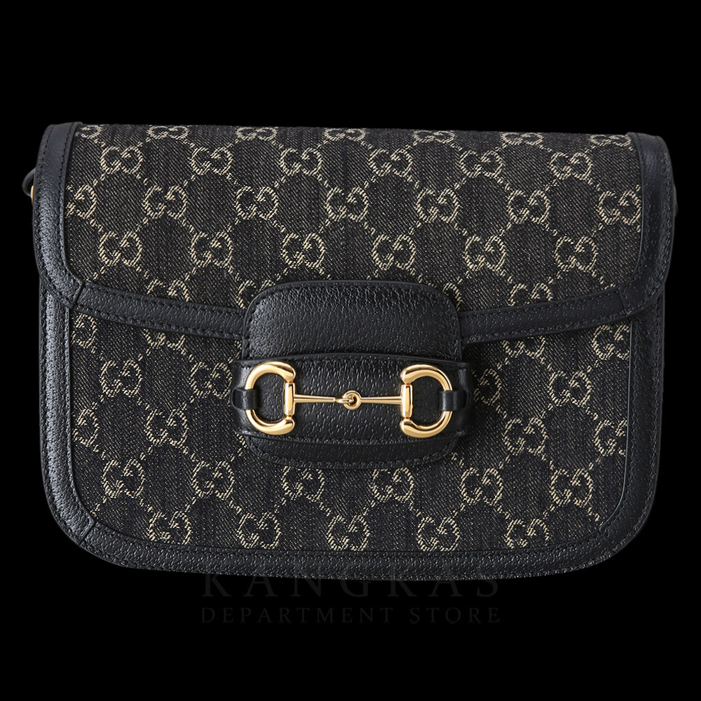 GUCCI(USED)구찌 602204 시즌 캔버스 홀스빗 1955 숄더백