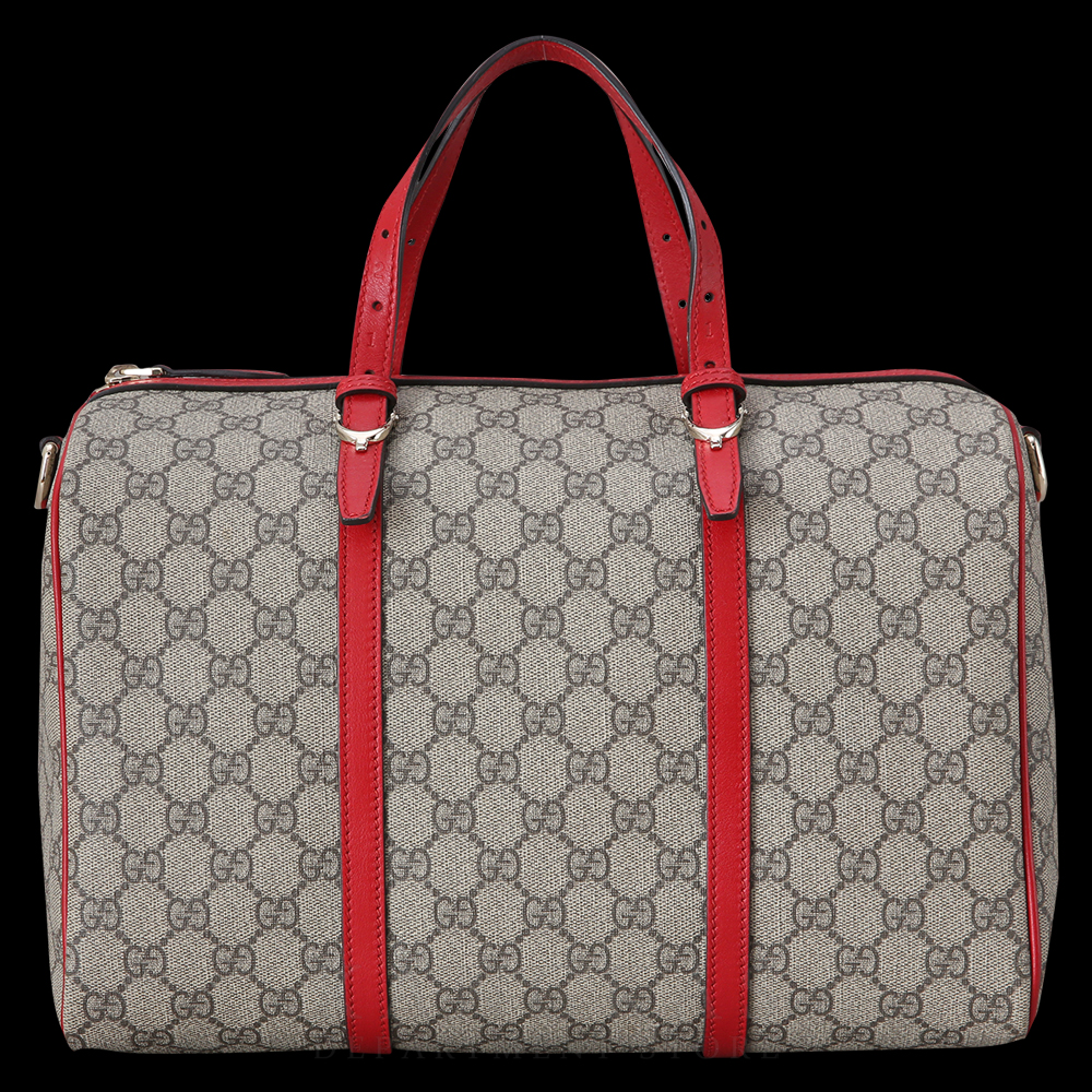 GUCCI(USED)구찌 322231 PVC 보스턴백