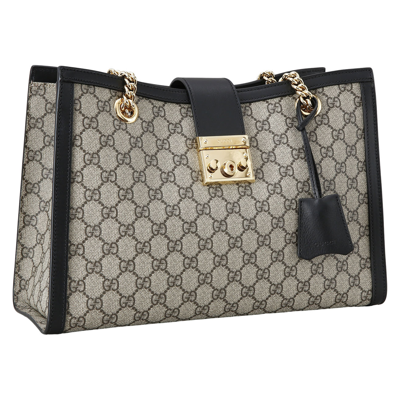 GUCCI(USED)구찌 479197 패드락 미디엄 GG 숄더백